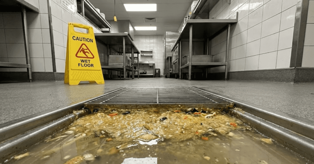 blocked drain plumber | food grease