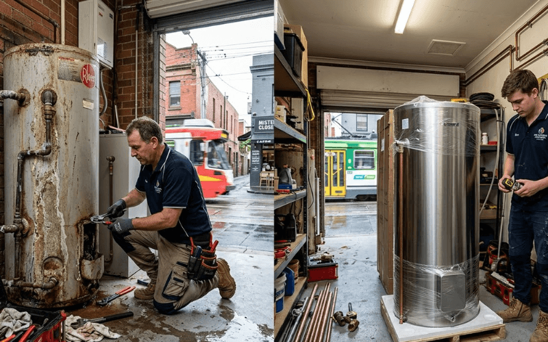 hot water system replacement