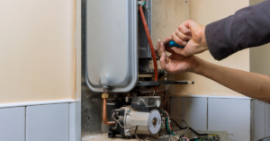 gas hot water not working