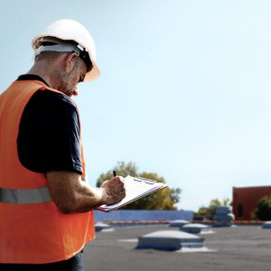 Metal roof inspection